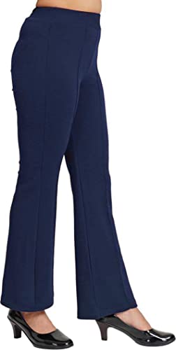 Image of YOZO Women's Regular Fit Cotton Blend Trouser