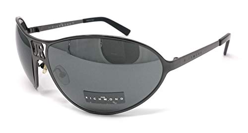 Lunettes de soleil JR538 03 John Richmond femme argent avec monture métallique chic