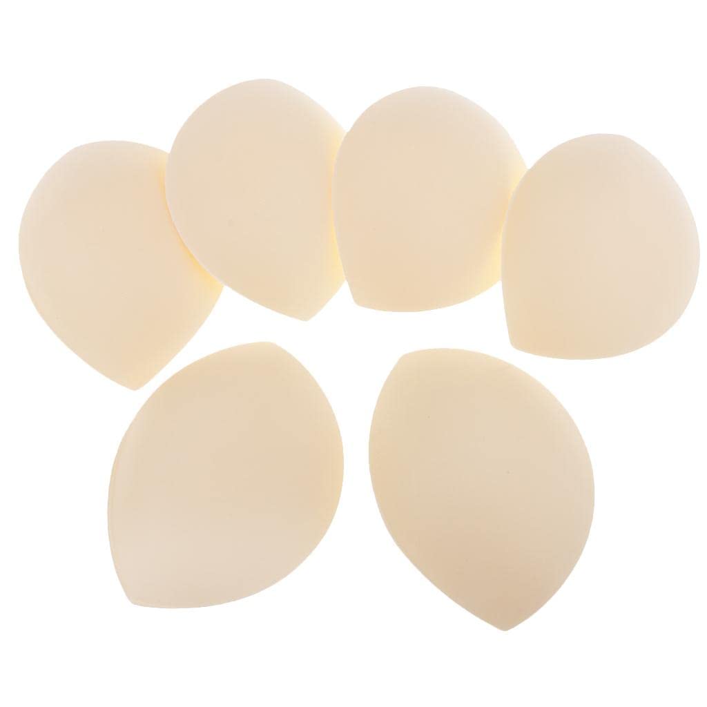 ujeavette 3 Pairs Women Bikini Triangle Bra Pads Inserts Sponge Foam Push Up Pad Nude-picture-11