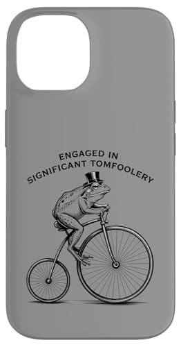 �d�v��Tomfoolery Penny-Farthing Bullfrog �O���t�B�b�N �X�}�z�P�[�X iPhone 14 �p