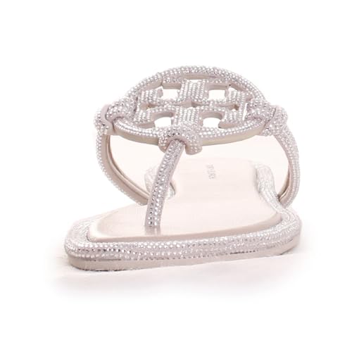 Tory Burch Women's Miller Knotted Pave Sandals4