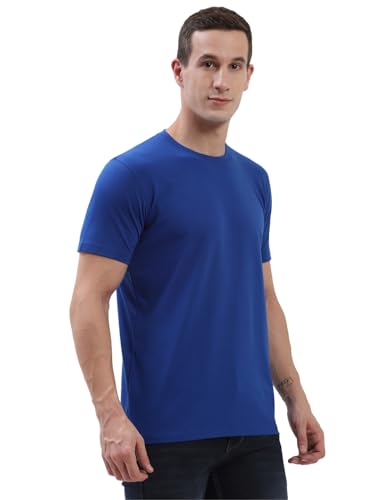 Image of hummel Cam Men's Cotton Round Neck Half Sleeve T-Shirt
