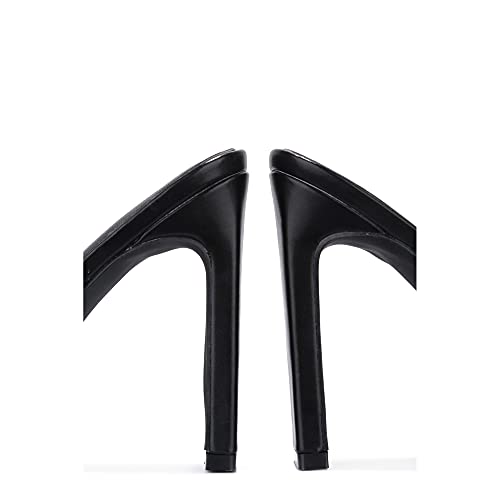 Cape Robbin Briar Sexy Stiletto High Heels for Women, Square Open Toe Shoes Heels3