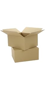 15x Faltkarton 600x600x(300)-600mm (Außenmaß) mit variabler Höhe 2-wellig für FBA braun 15x Faltkarton 600x600x(300)-600mm (Außenmaß) mit variabler Höhe 2-wellig für FBA braun