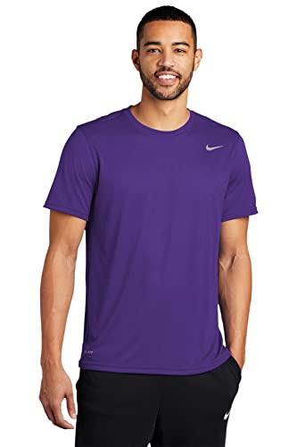 Amazon.com: Nike Men's Legend Short Sleeve Tee, Purple, XL