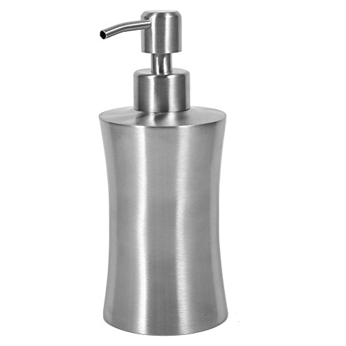 Liquid Soap Dispenser, 1pc 304 Stainless Steel Hand Pump Lotion Dispenser Refillable Liquid Hand Soap Dispenser for Bathroom & Kitchen 400ml/250ml/220ml(400ml)