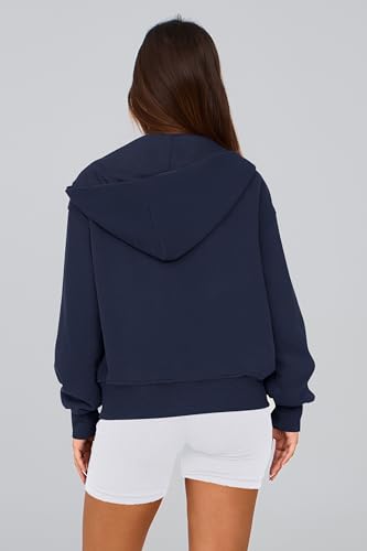 PRETTYGARDEN Hoodies for Women Sweatshirt Zip Up Hoodie Fall Fashion 2025 Trendy Long Sleeve Jackets Winter Clothing Outfits