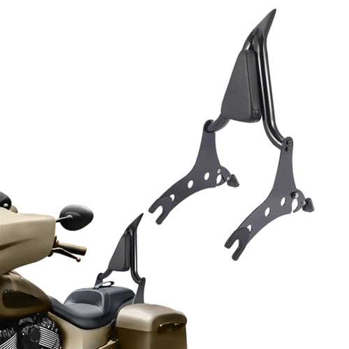 Sissy bar Indian Chief 2014-2020 Dossier passager arrière amovible noir moto