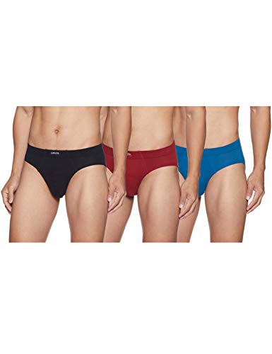 Image of Levi's 011 Comfort Brief for Men | 100% Pure Cotton | Breathable | Durable | Anti-Roll Waistband | Extra Supportive Gusset | Dual Layer 3D Pouch | Tagless & Zero Irritation Comfort | Pack of 3