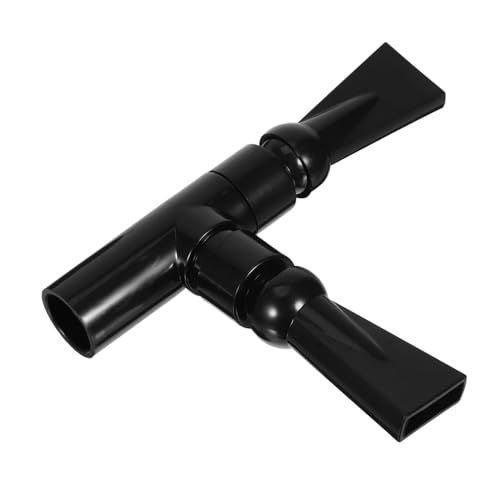 Totority 魚缸用 転ダブルノズル水流プラスチック製水管継手 簡単設置対応水槽ポンプ互換 水循環化アクセサリー