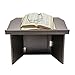 Desktop Folding Lectern Foldable Tabletop Podium Debate Presentation Book Stand in Churche Restaurant Lecture Classroom Reading for Church School Office Home Edge Baffle New Portable Large Space