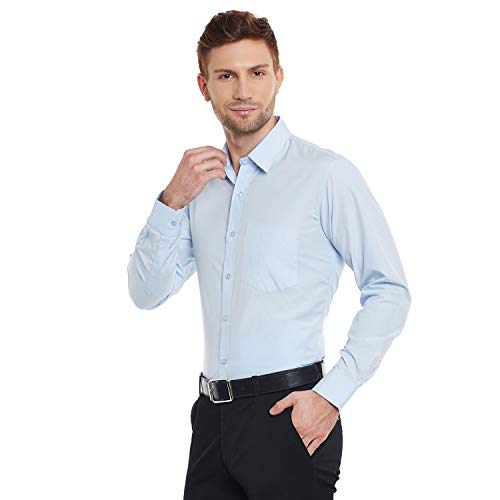 Image of English Navy Men Dress Shirt