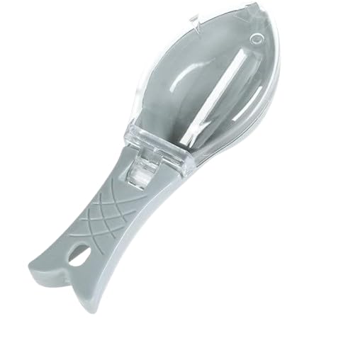 Fish Scaler, Fast Fish Scale Remover, Fish Descaler Tool Skin Brush Scraping Cleaning Peeler Scraper Blue