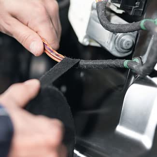 Wod Ftc14 Black Friction Tape, 2 Inch X 60 Feet. – Wire Harness Electrical Tape, High Temperature Resistant Tape For Automotive Engine Cables Bundle & Sports Strong Grip. #TOP7