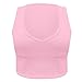 HGps8w Sexy Crop Tops for Women Deep V Neck Backless Ribbed Knit Vest Tank Top Sleeveless Plunge Racerback Cropped Tanks