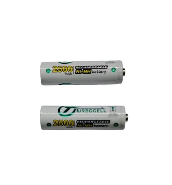 AA Ni-MH 2500 mAh 1.5v Rechargeable Battery for Toys, Clock, Gaming Console, Torch, Remote, Trimmer etc Pack of 2 Batteries-image-9