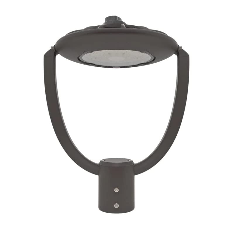 GREENLIGHTDEPOT LED Post Top Light - Selectable Color Temperature - 55W - Bronze - Shorting Cap