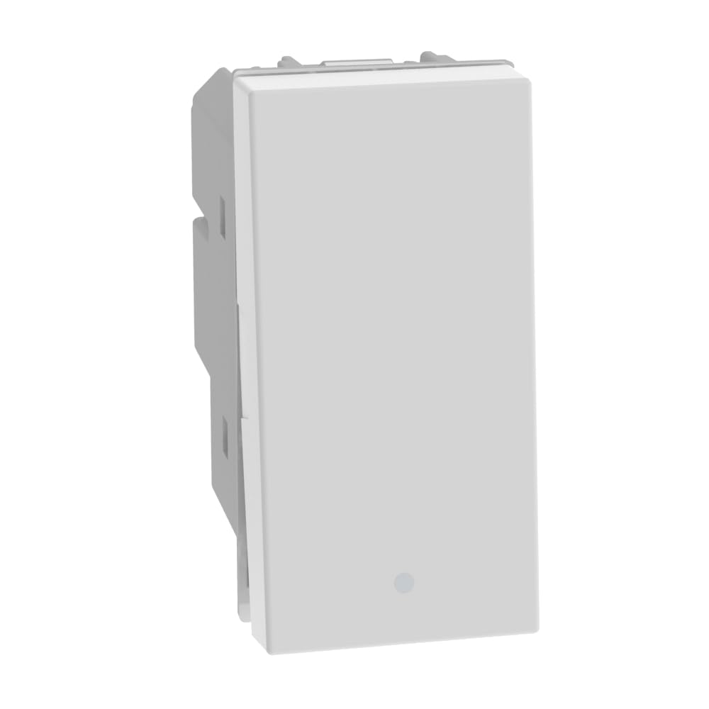 BticinoMatixGO SJW4002F Lighting Controller Optimised for LED Light, 1 Module, White, Switch 2P 16A, 250Vac