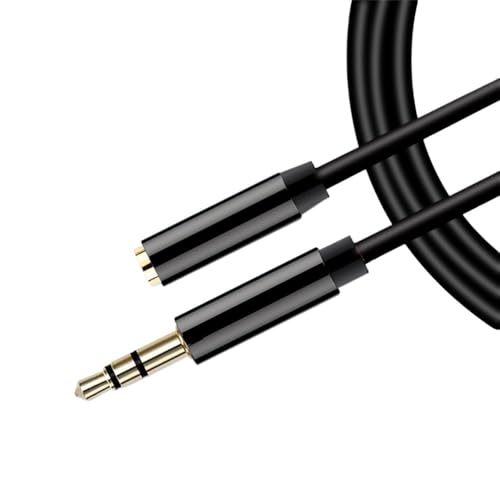 Cable Extensor de Audio Jack 3.5mm Estéreo 1 m Blanco miniatura 2