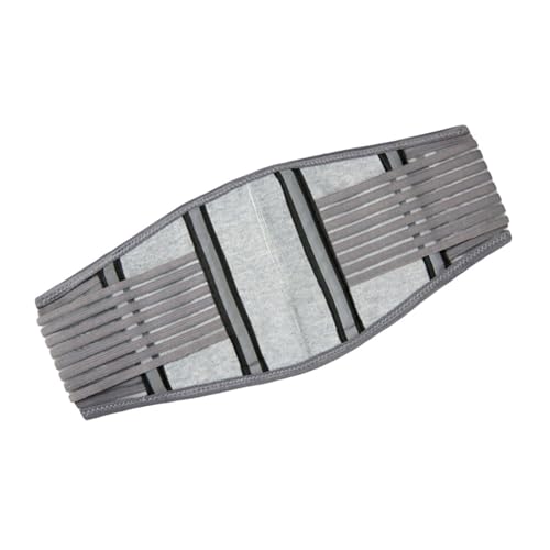Faja lumbar para soporte inferior espalda mujer gris plata