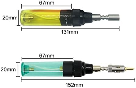 MACHSWON Blue Portable Mini Cordless Torch Soldering Iron Pen Type Gas Iron Welding Solder Burner Welding Tools