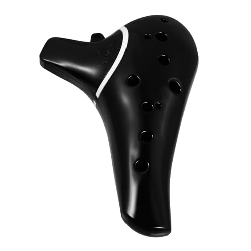 HANABASS 1Pc Portable Ceramic Alto Ocarina Handmade Classic Musical Tool for Beginners Ergonomic Design Self Learning and Teaching Easy to Carry