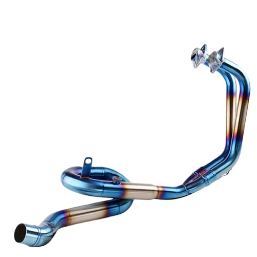 Collecteur d'échappement rotatif en acier inoxydable pour MT03 et YZF R3 interface de 51 mm