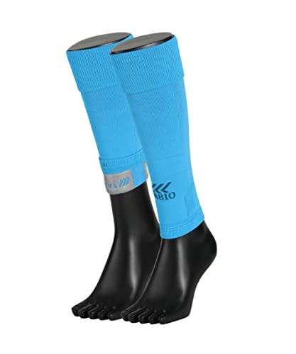 サッカー/フットサル ソックス ストッキング FOOTBALLノンスリップカーフ メンズ 23-25CM サックスブルー