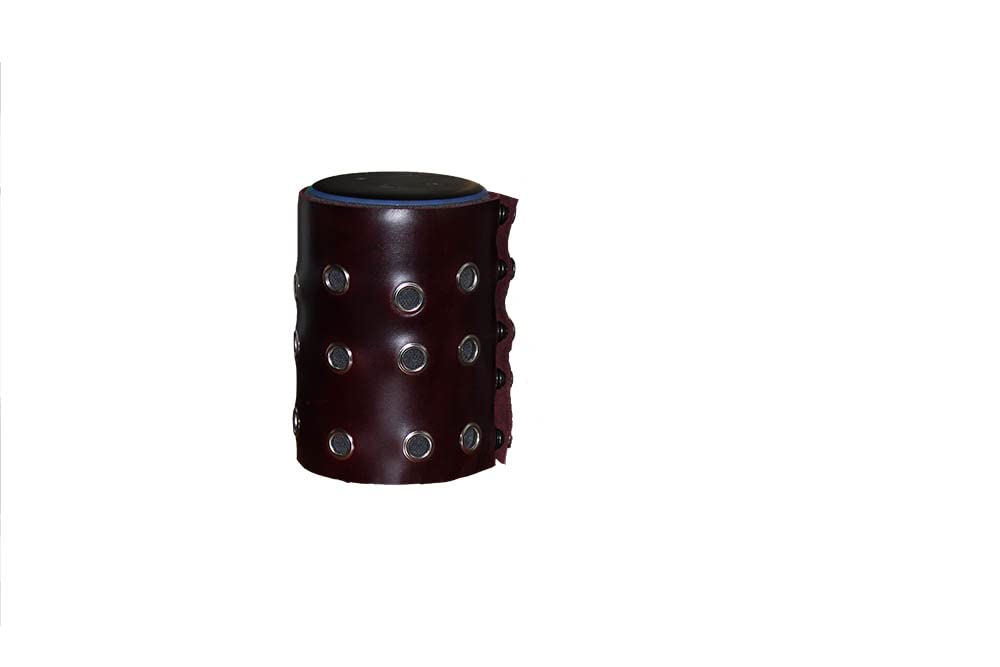 Funda de Cuero para Echo plus 2 Generacion alexa no incluido