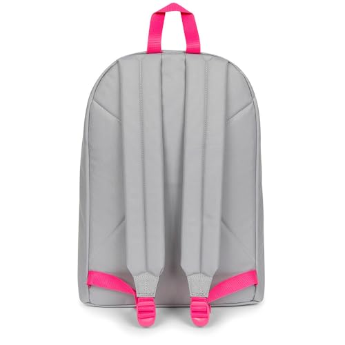 Image of Eastpak OUT OF OFFICE Backpack 2 L, Kontrast Grey Pink, 44 x 29.5 x 22, EASTPAK OUT OF OFFICE KontrastGreyPin BACKPACK