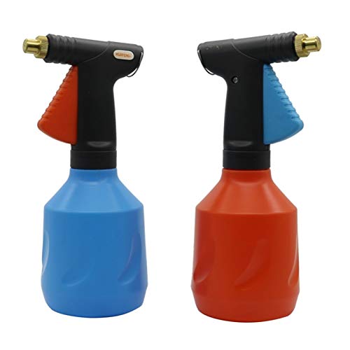 Tuinsproeier 680 ml verstelbare handdruk plastic trigger spuitkop koper spuitmonden luchtcompressie handmatige spuitfles… - Image 8