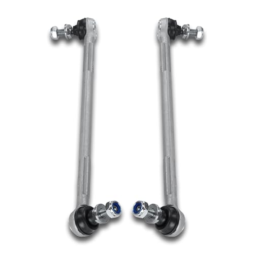 SUSMONSTER Sway Bar Link Stabilizer Link Suspension Kit Front Lower Pair For BMW E90 E91 E92 E93 316-330 2004-2013 Replace# 31356765933 31356765934