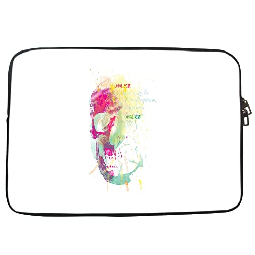 Image of TheSkinMantra Chain Laptop Sleeve Bag Compatible with Laptop /Macbooks /Chrombook /Notebook /Zbook (14.1 Inch (Chain), Malice)