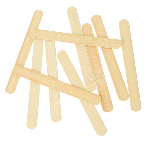 SOLUSTRE 100Pcs Medical Grade Disposable Tongue Depressors Non Sticks for Oral Examination Oral Muscle Training and Clinical Use