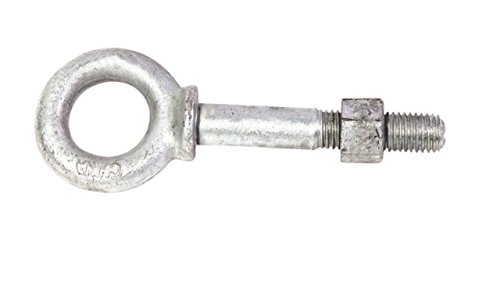 Baron 1/2 in. x 2 in. L Hot Dipped Galvanized Steel Shoulder Eyebolt Nut Included
