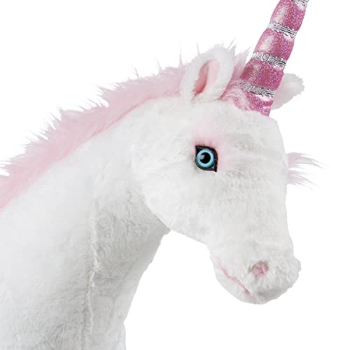 Melissa & Doug 8801 Giant Unicorn - Lifelike Stuffed Animal thumb #3