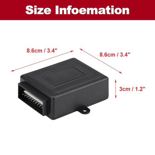Car Keyless Entry Kit Security Door Lock Kit, Car Central Locking Kit, Keyless Entry System for Five Wire Central System, Universal Car Door Lock Keyless Entry System for Most Vehicle - Image 3