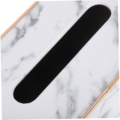 Boîte à mouchoirs en tissu non tissé durable distributeur de papier rectangulaire - 4