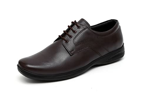 Image of ARAMISH Men's Genuine Leather Lace Up Office Formal Shoes