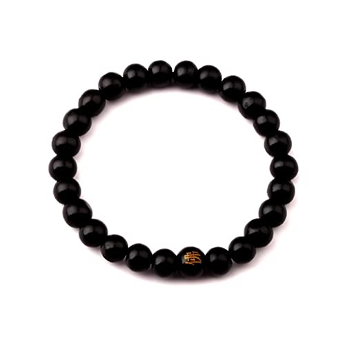 Perles de prière bouddhistes Mala, bracelet perles de bois rosaire Chakra homme femme
