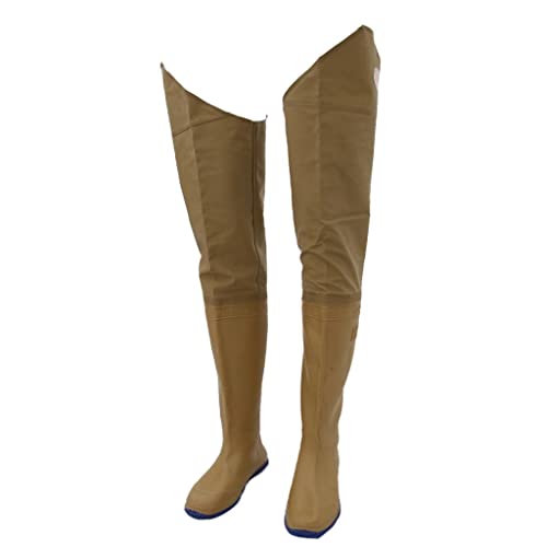 防水フィッシング パンツ ウェーダー ブーツ ラバー フィッシング ウェーディング パンツ 41-44, 41-44 42 7枚目