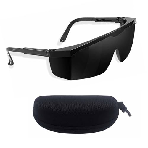 Genérico Gafas Proteccion Laser, Gafas Laser Depilacion IPL 190nm - 2000nm, Gafas de Protección Láser HPL/IPL para Depilación Luz Pulsada para Belleza, Bricolaje, Trabajo, Laboratorio