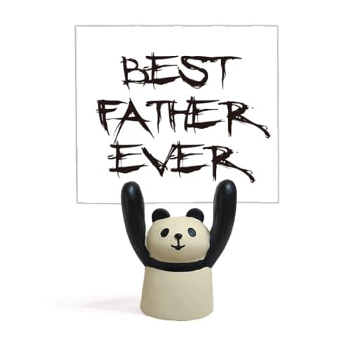 Support pour mémos en bois noble gravure Best Father Ever