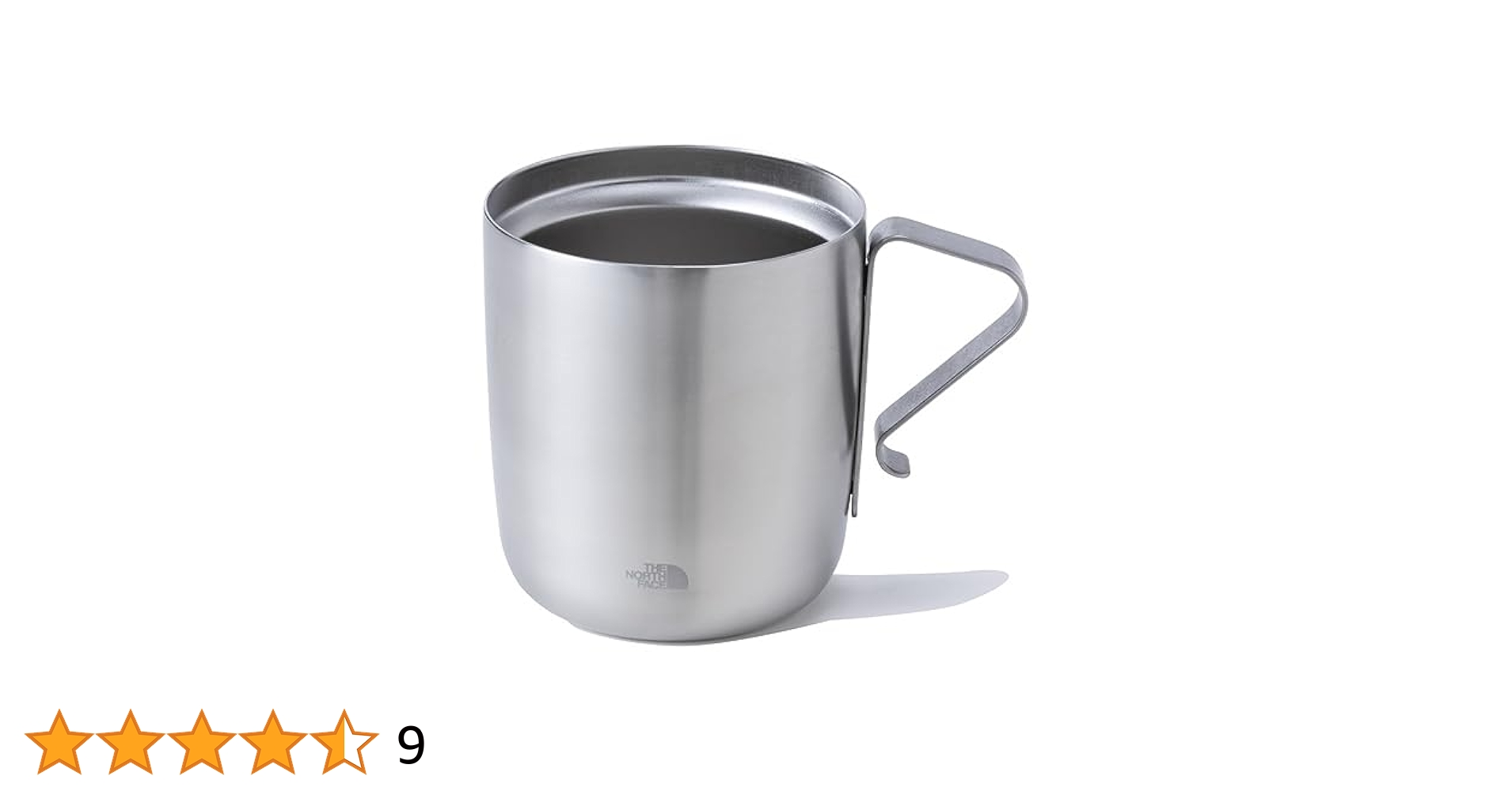 The North FACE NN32323 Cutlery Land Arm Mug 350 Silver