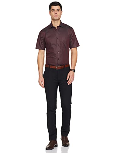 Image of Van Heusen Men's Regular Shirt (VHSHBCUP712900 Brown 46)