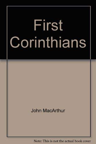 First Corinthians 0884691616 Book Cover