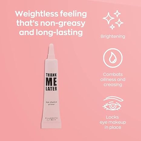Elizabeth Mott Thank Me Later Eye and Blurring Face Primer (10g) (30g) & 3-in-1 Dewy Setting Spray (95ml)