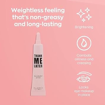 Elizabeth Mott Thank Me Later Eye and Blurring Face Primer (10g) (30g) & 3-in-1 Dewy Setting Spray (95ml)