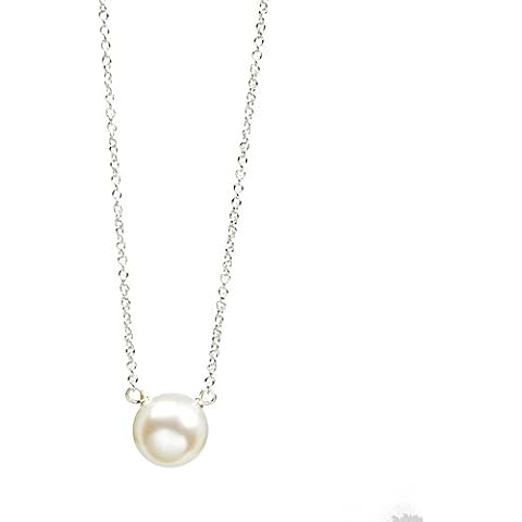 Dogeared Pearls Of Success Sterling Silver Freshwater Cultured 16" with 2" Extender Necklace Cover