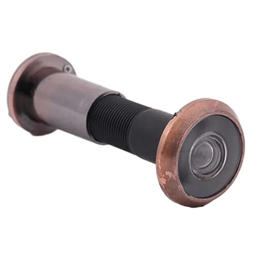 2 Pcs Mirilla para puerta con lente de vidrio y ángulo amplio de 200 grados para seguridad y mejora del hogar miniatura 6